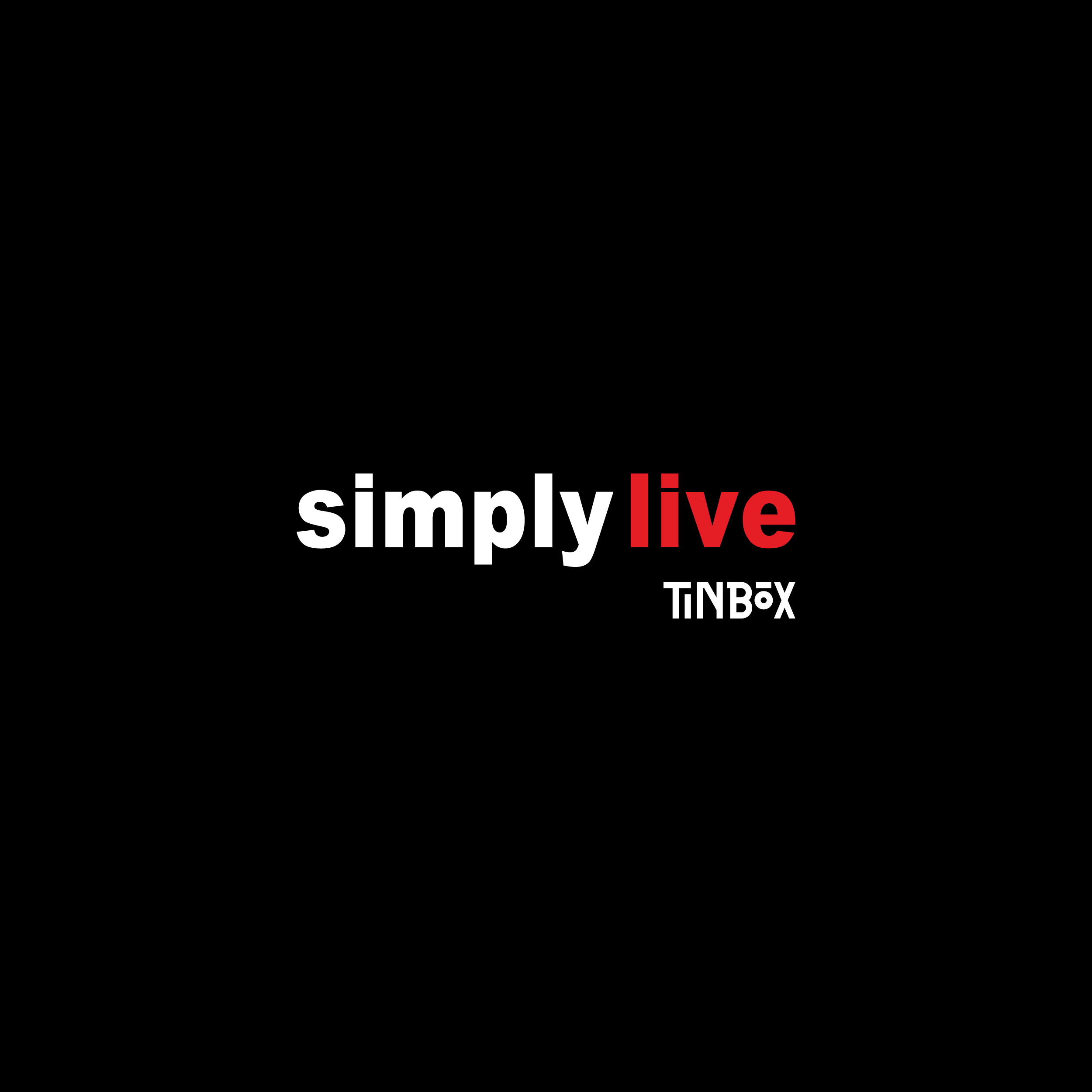 Simply Live by Tin Box logo