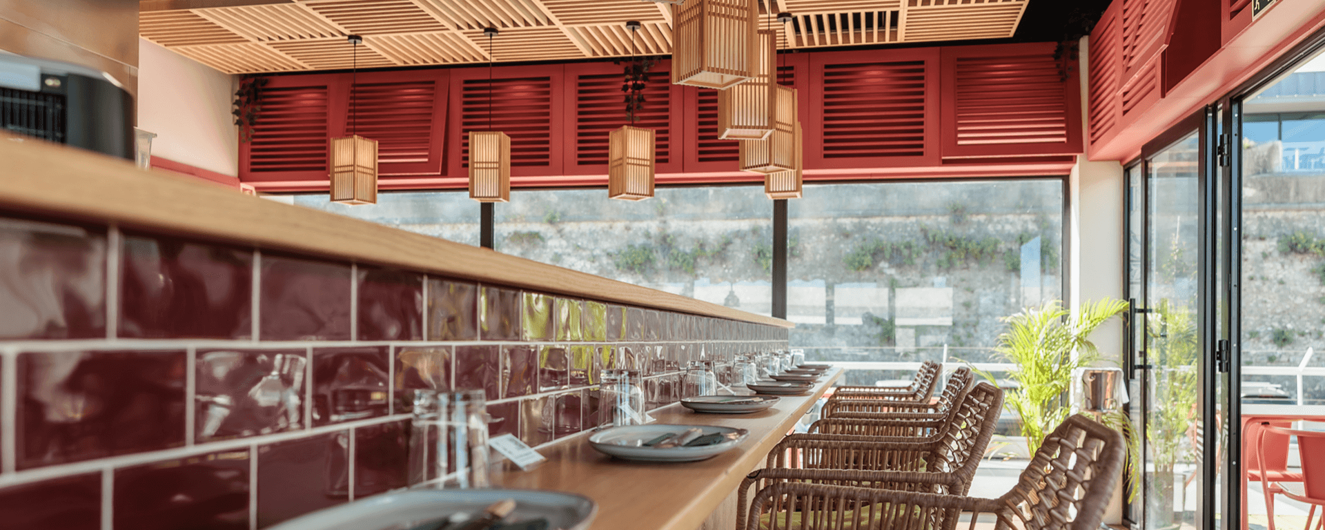 YAM  Restaurant & Bar Imagem de fundo