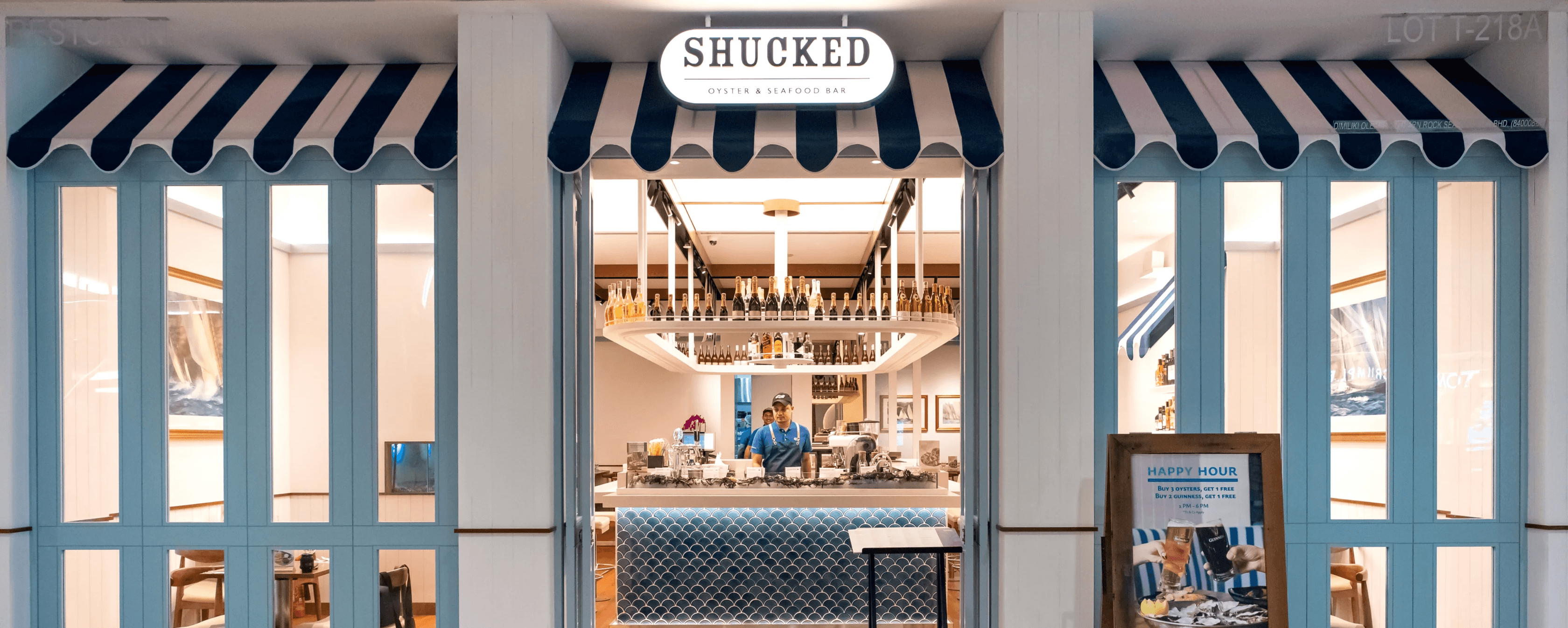 SHUCKED Oyster & Seafood Bar Background image