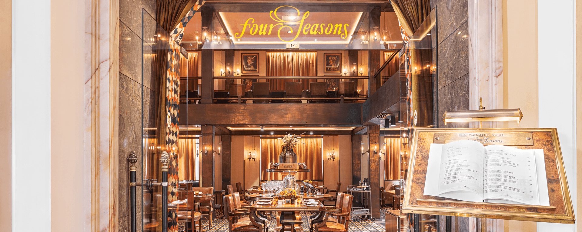 Grill four seasons Imagem de fundo