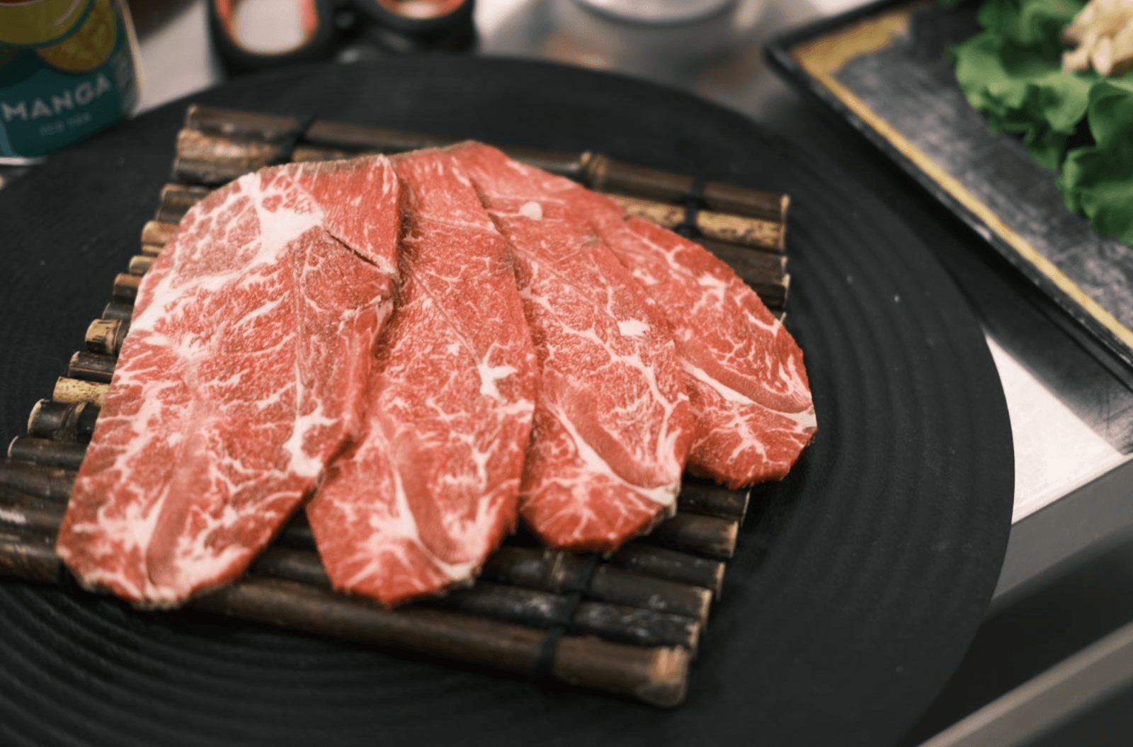 Busan Table BBQ Background image