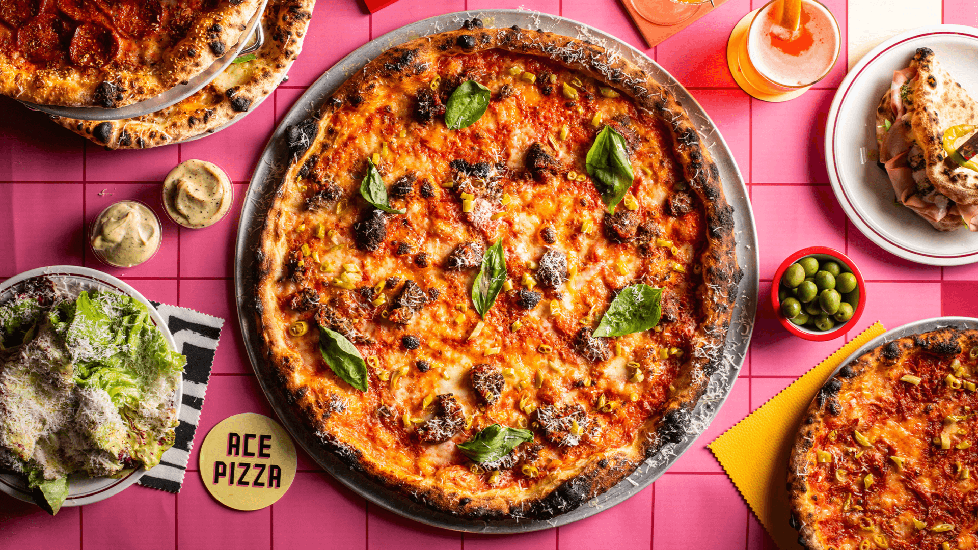 ACE Pizza Victoria Park Background image