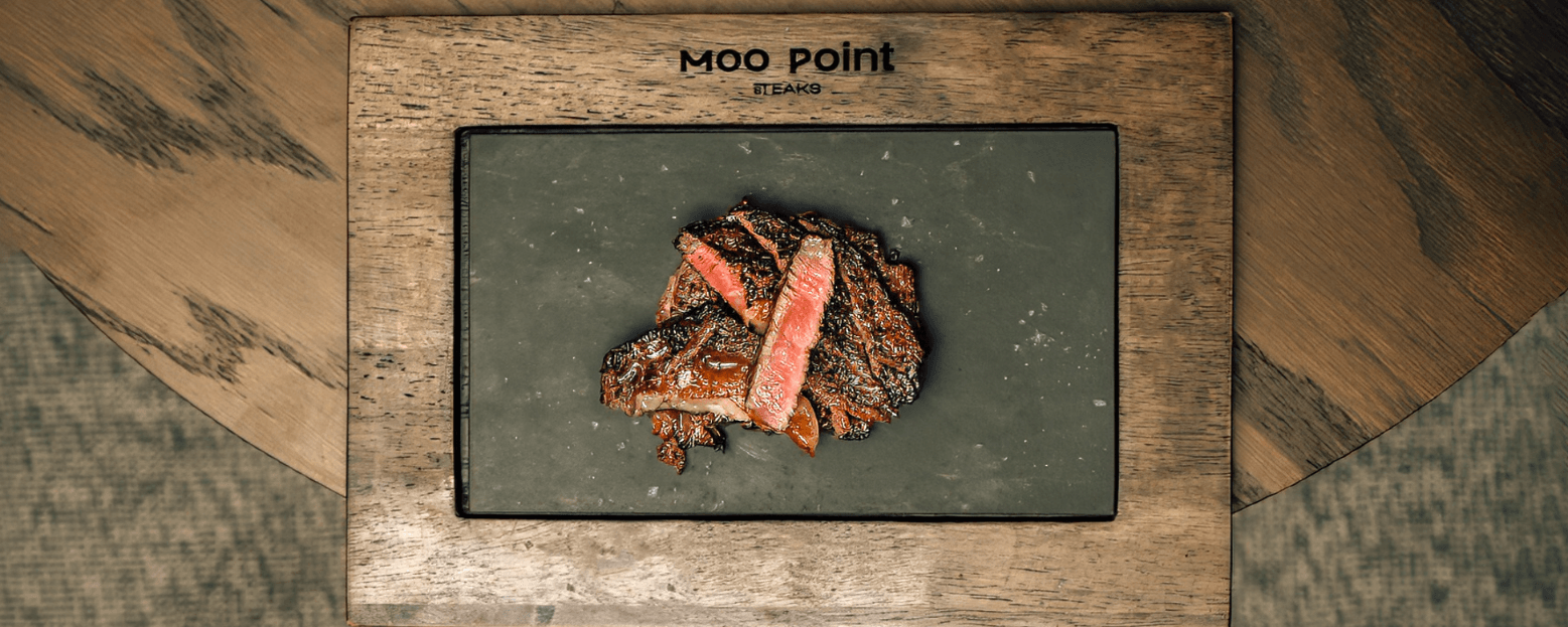 Moo Point Steaks Background image