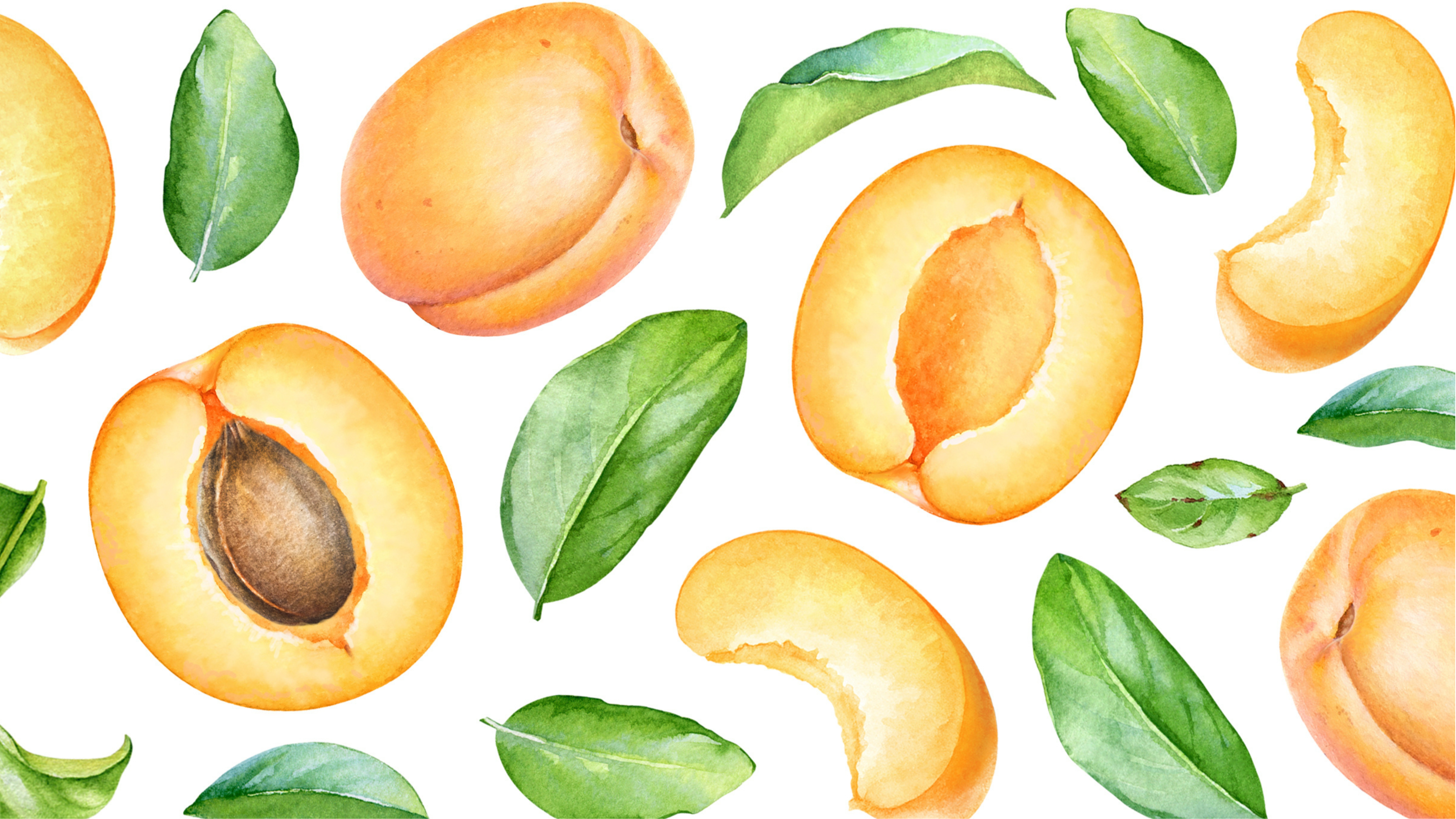 Apricot by Peaches and Cream Background image