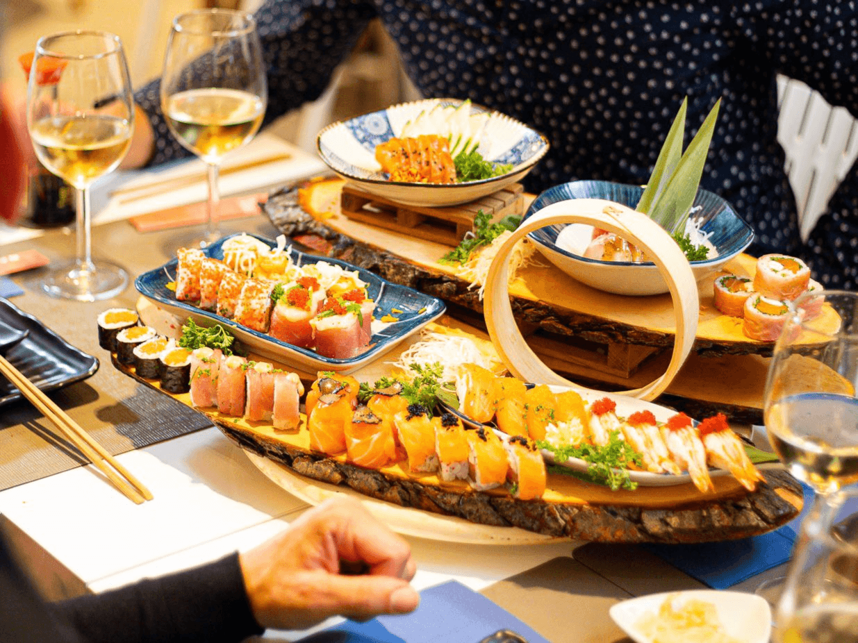 Edo Sushi Parque das Nações Imagem de fundo